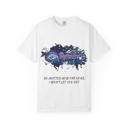 Copy of Copy of Galaxy Paint Splash T-Shirt — "You Were Forgotten, Not By Me"