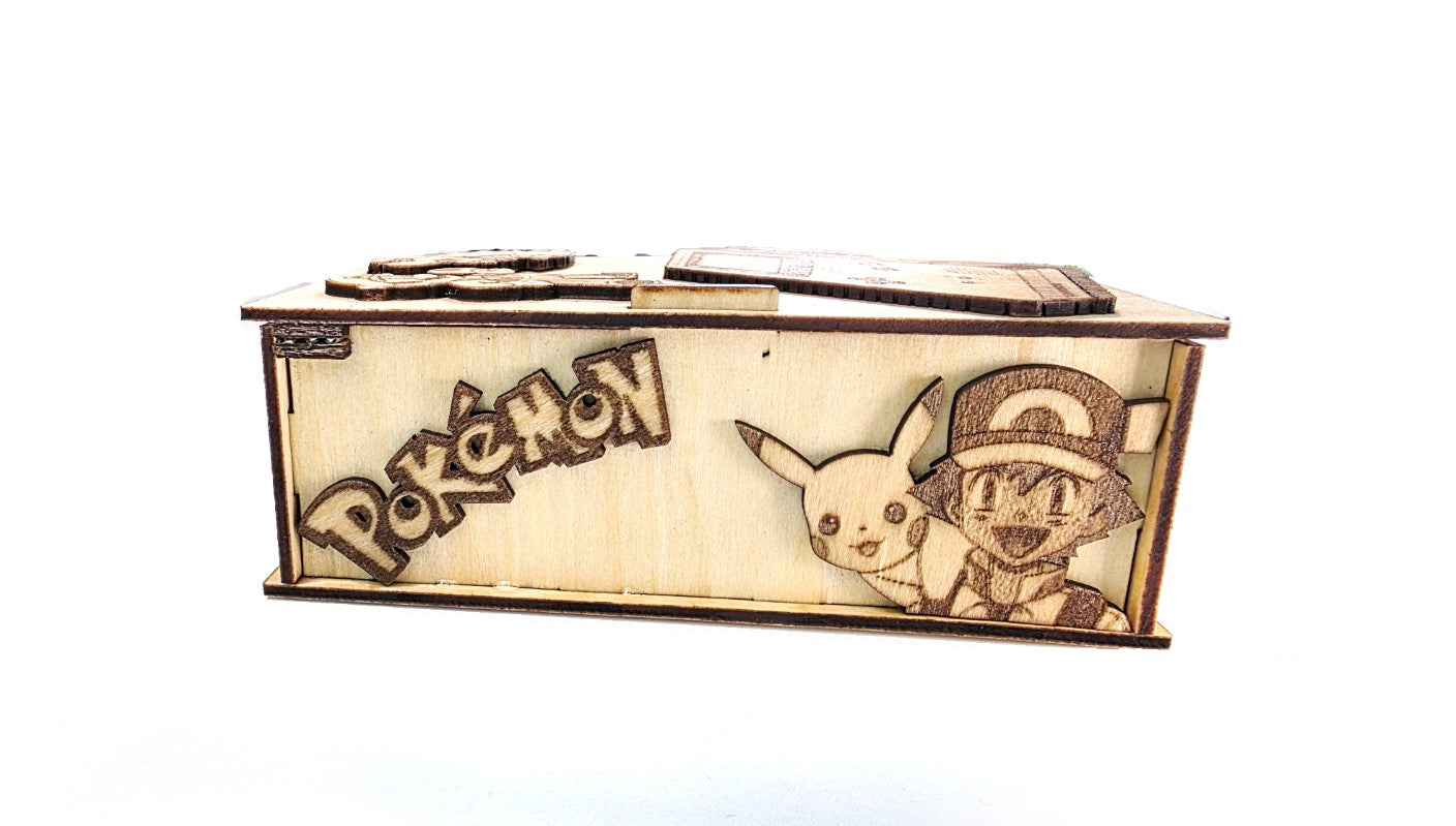 Game Boy Color Wooden Box
